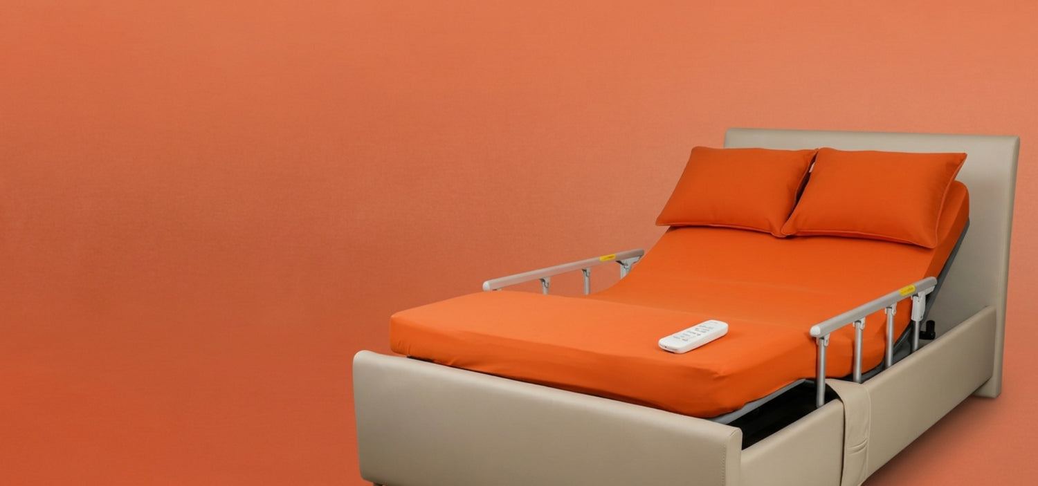 hero image with form ease adjustable bed