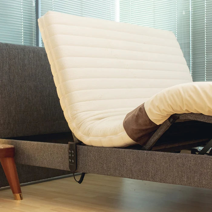 Erica adjustable bed frame adjustable feature with remote control