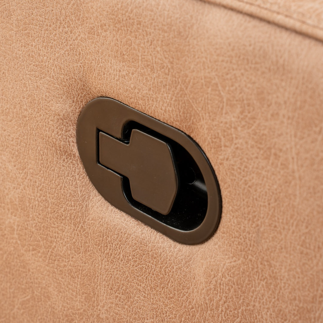 Close-up of chair leather