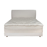 Pearl White adjustable bed on a white background